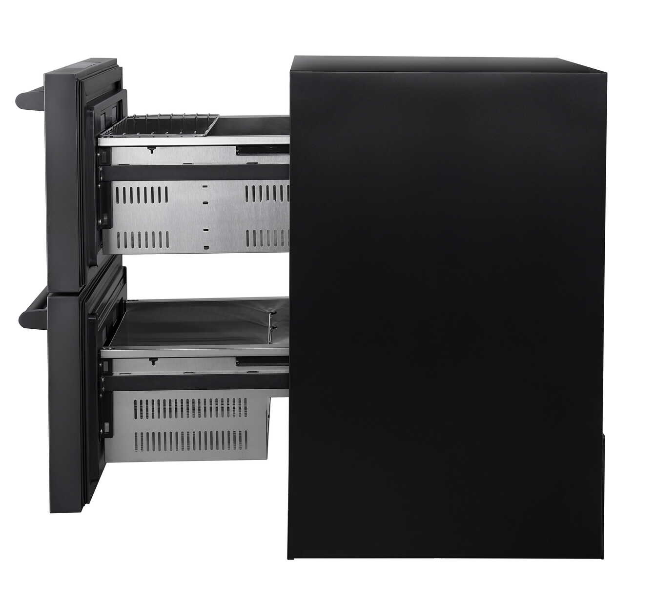 Newair 24 inch Refrigerator and Outdoor Freezer, Undercounter Refrigerator Freezer Convertible
