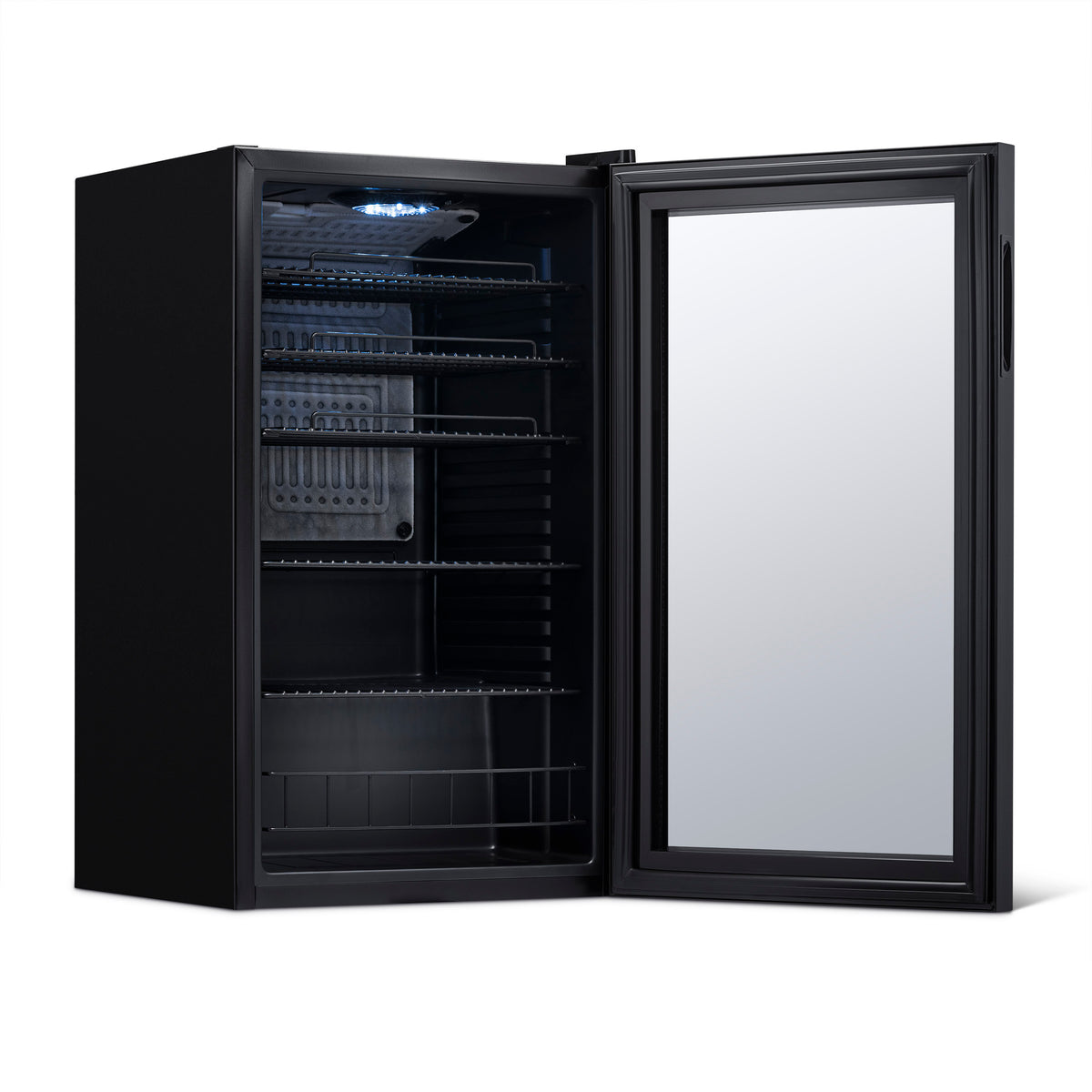 Newair® 126-Can Freestanding Black Beverage Fridge - 18.8"