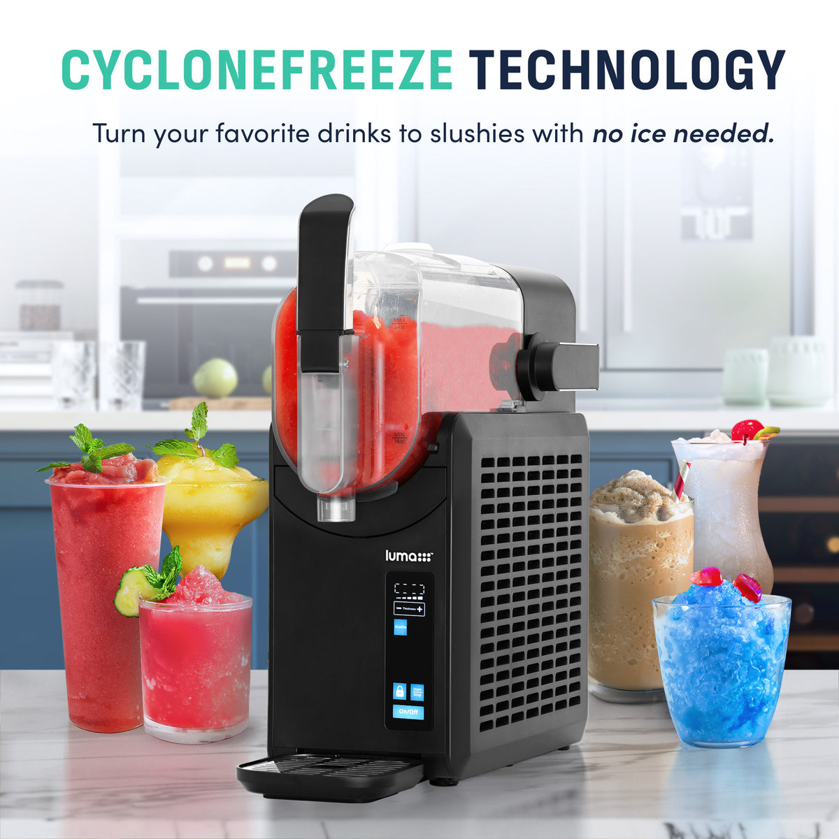 Luma Slushy Maker CycloneFreeze Technology