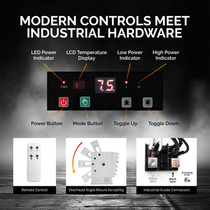 newair®-hardwired-electric-garage-heater-ceiling-wall-or-counter-mount