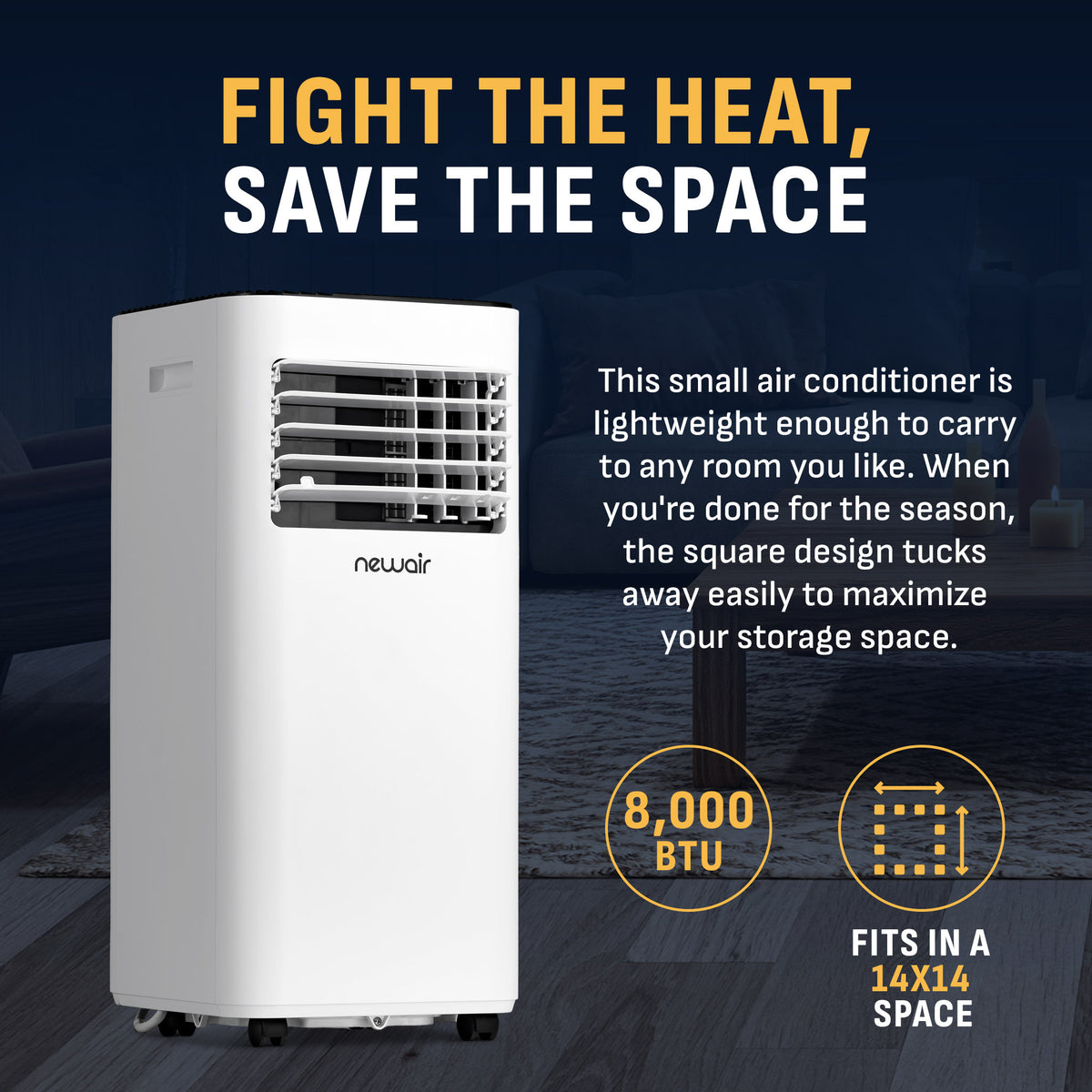 Newair® 8,000 BTU Compact Air Conditioner