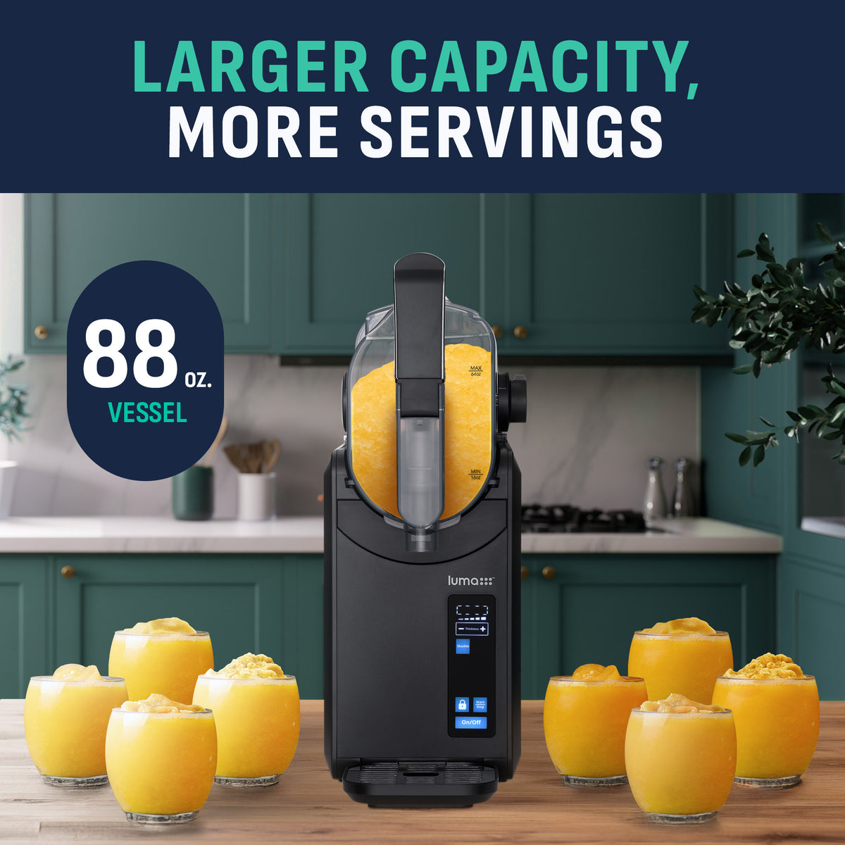 Luma Slushy Maker 88 Oz capacity