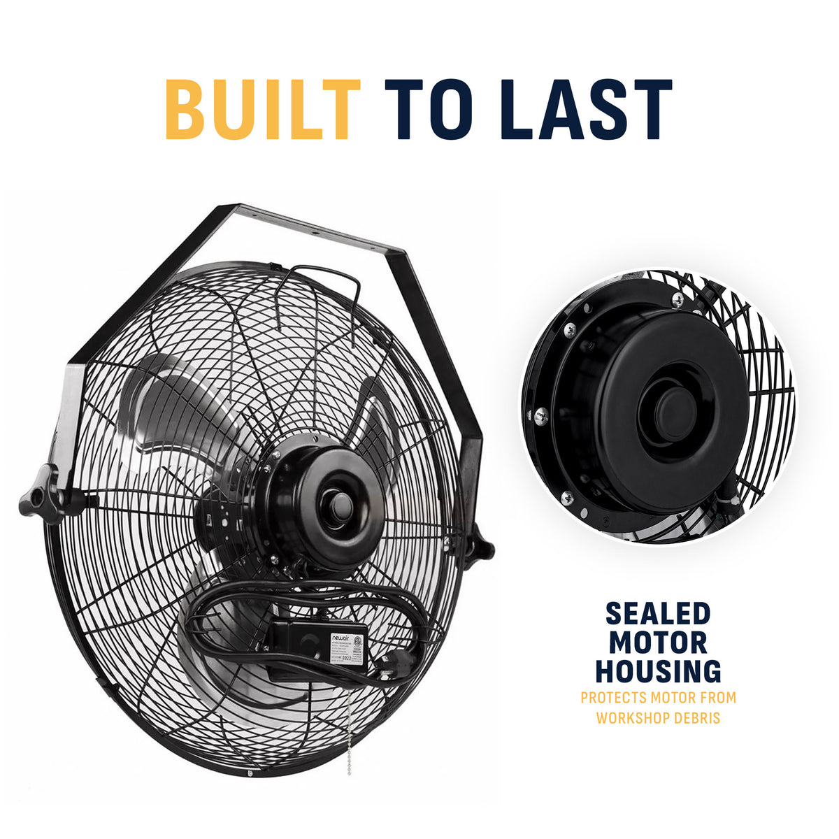 Newair® 18" Wall-Mounted Fan