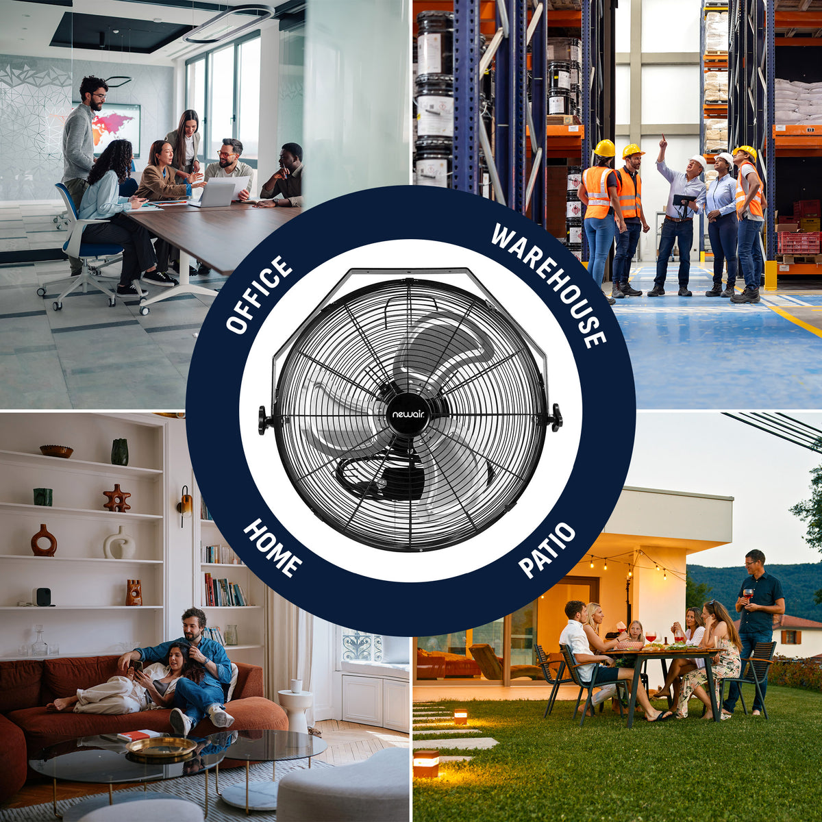 Newair® 18" Wall-Mounted Fan