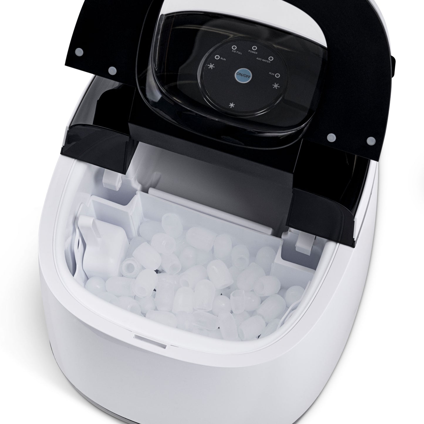 Newair® Countertop Ice Maker. Bullet Ice, 50 lbs/day - White