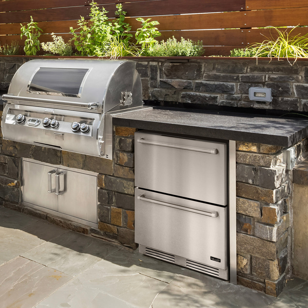 Newair® Undercounter Dual Zone Freezer & Refrigerator - 24"