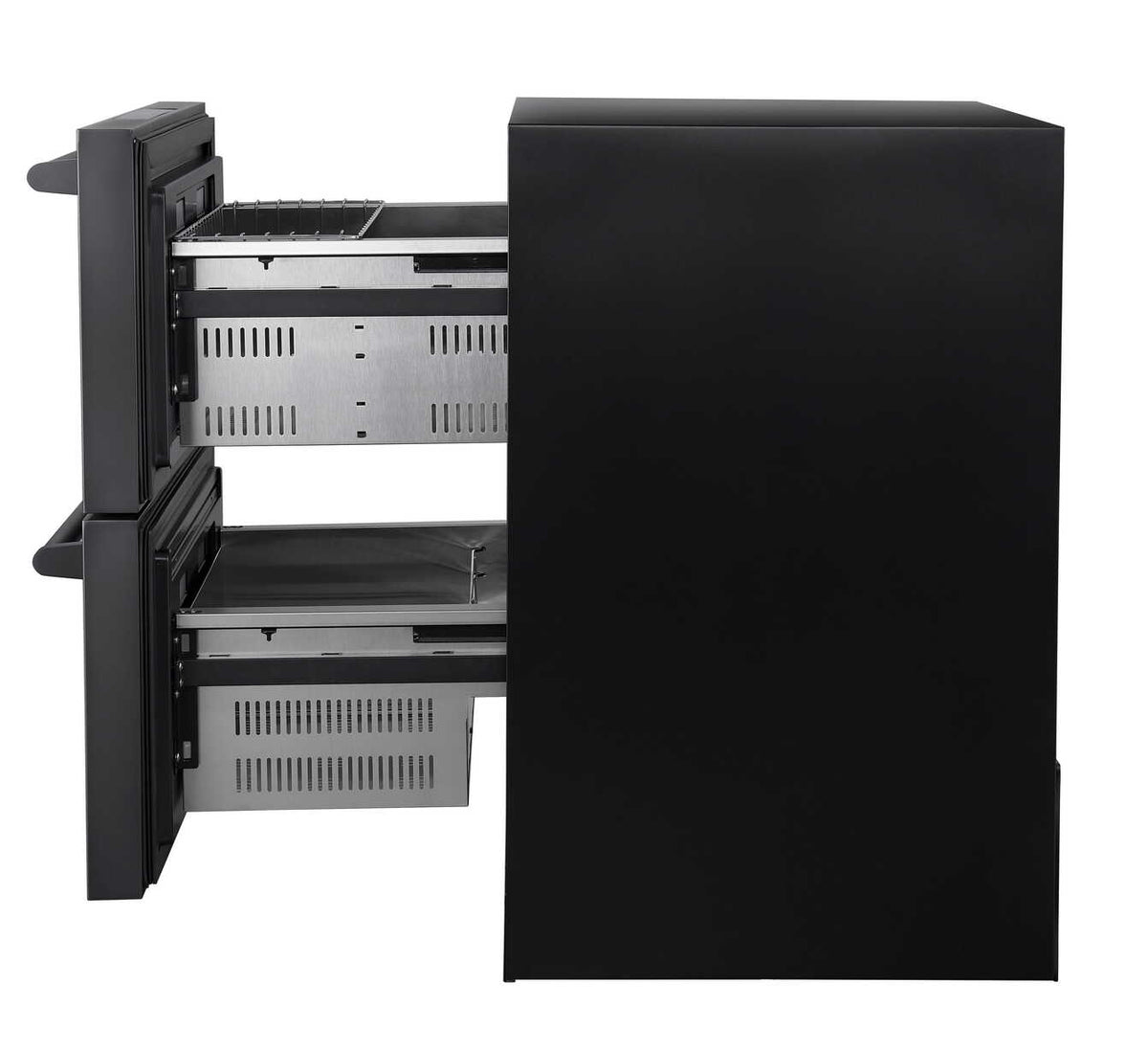 Newair 24 inch Refrigerator and Outdoor Freezer, Undercounter Refrigerator Freezer Convertible