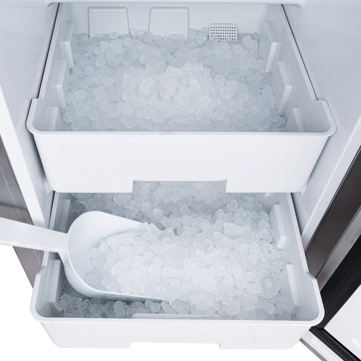 Newair 15” Undercounter Nugget Ice Maker, 66 lbs/day - Stainless Steel