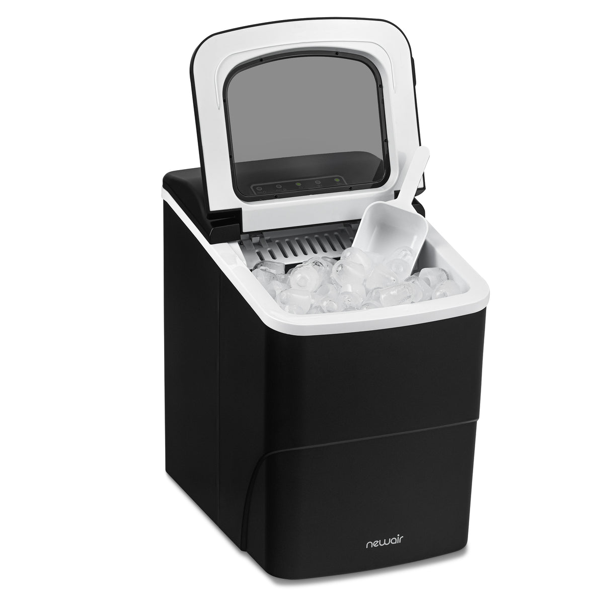 Newair® Countertop Bullet Ice Maker in Matte Black or Metallic Silver, 26 lbs/Day