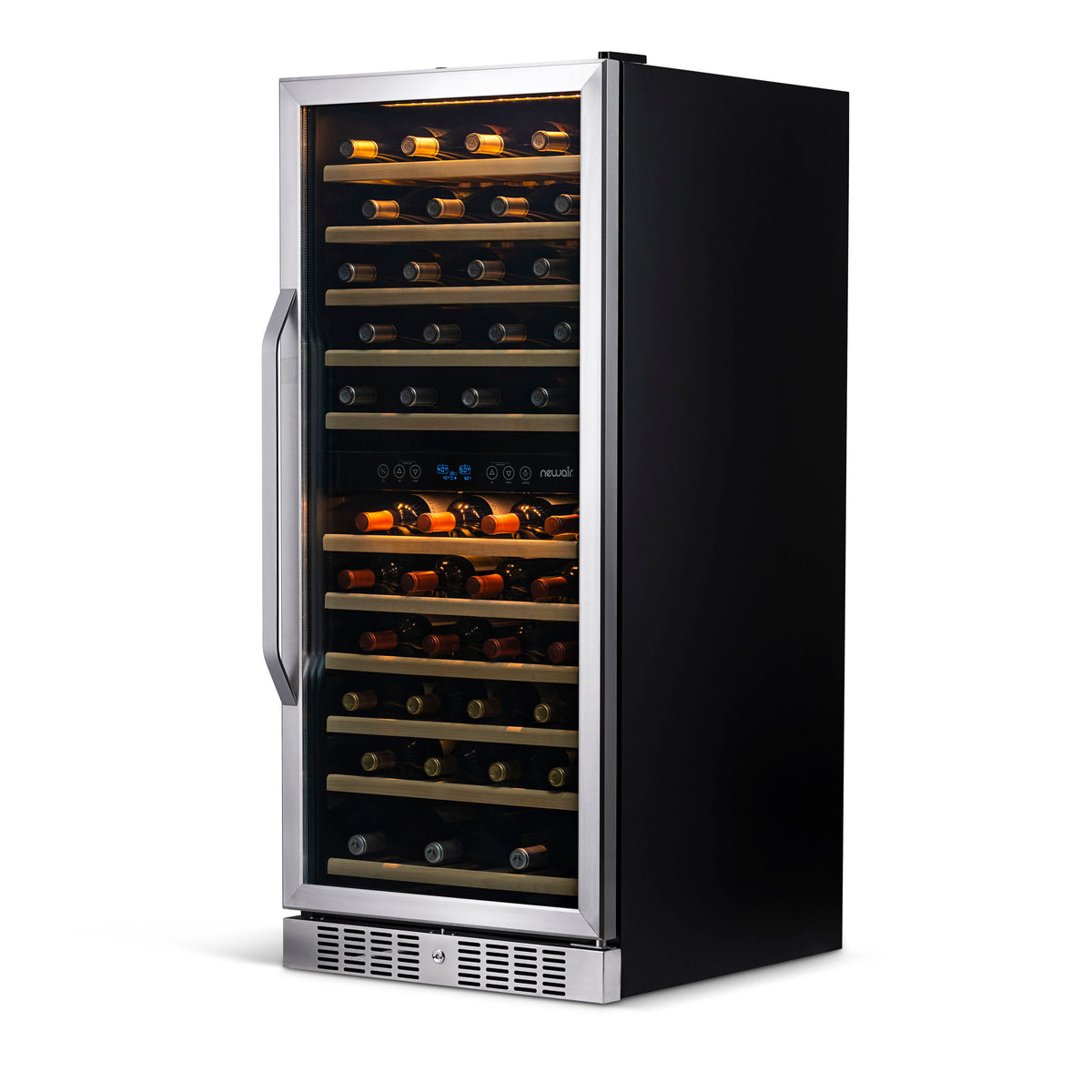 Newair® 116-Bottle 27" Built-In Dual Zone Wine Fridge
