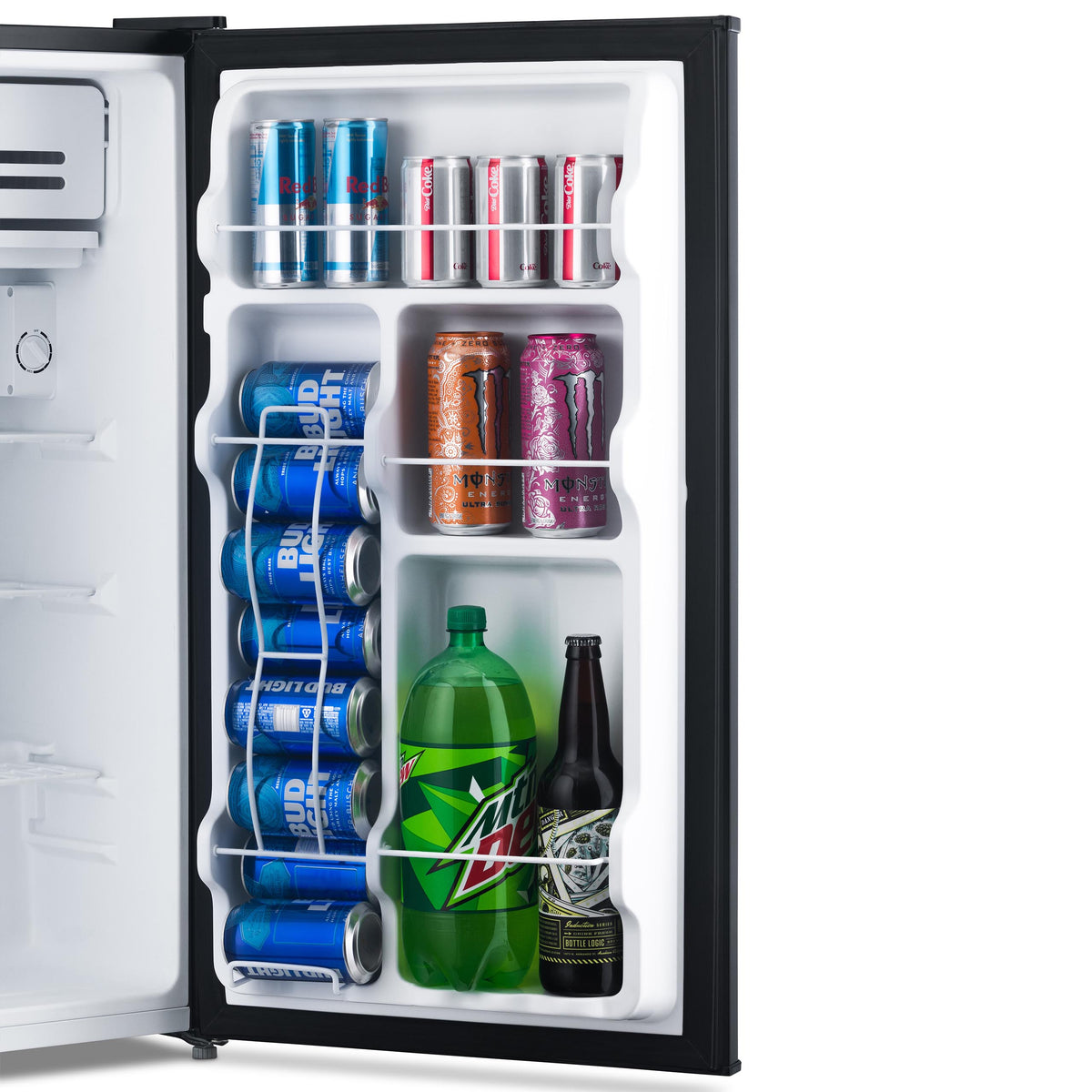 Newair® Compact Mini Fridge with Freezer, 3.3 Cu. Ft. - Black