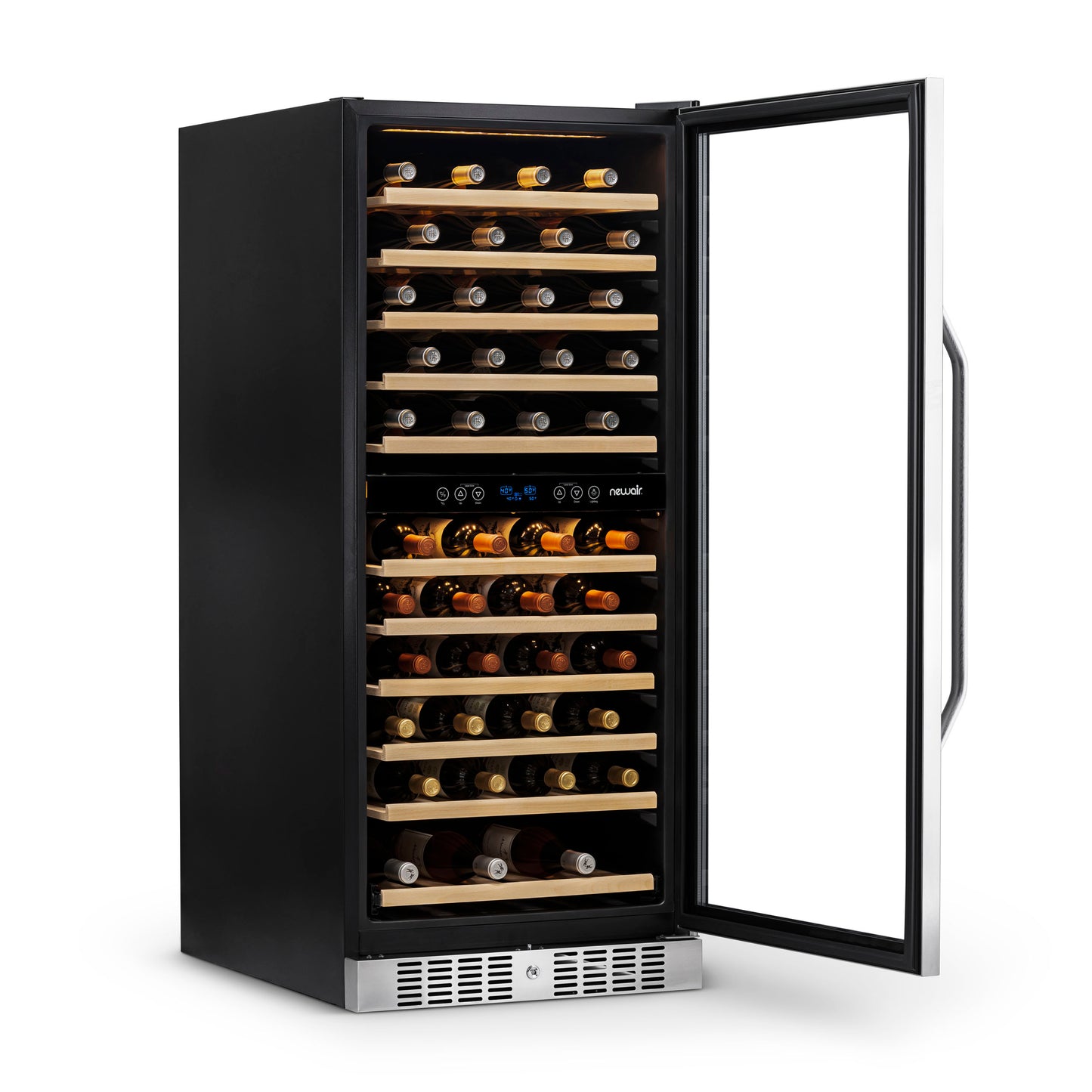 Newair® 116-Bottle 27" Built-In Dual Zone Wine Fridge