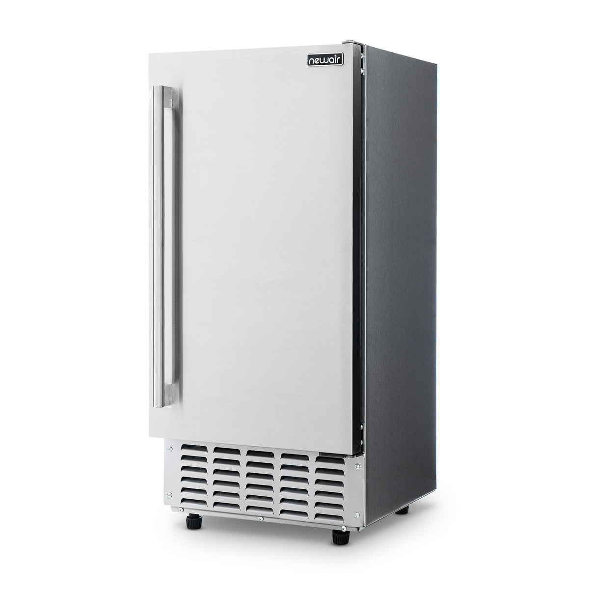 Newair 15” Undercounter Nugget Ice Maker, 66 lbs/day - Stainless Steel