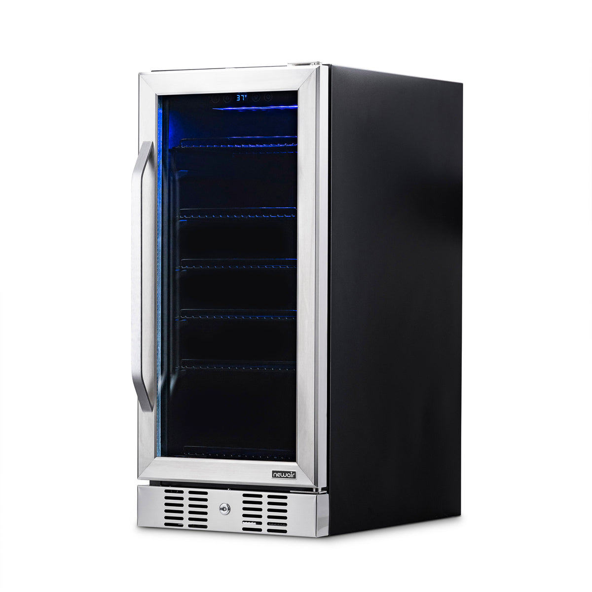 Newair® 96-Can Built-In Stainless Steel Beverage Fridge - 15"
