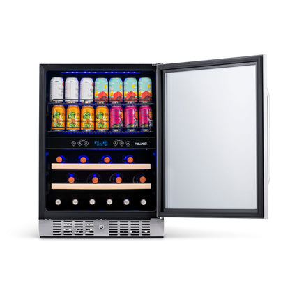 newair®-70-can-20-bottle-built-in-dual-zone-beverage-fridge-24