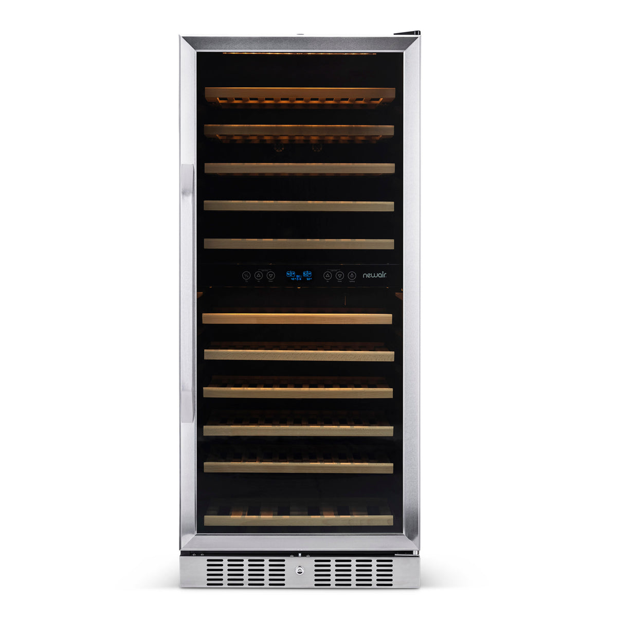 Newair® 116-Bottle 27" Built-In Dual Zone Wine Fridge