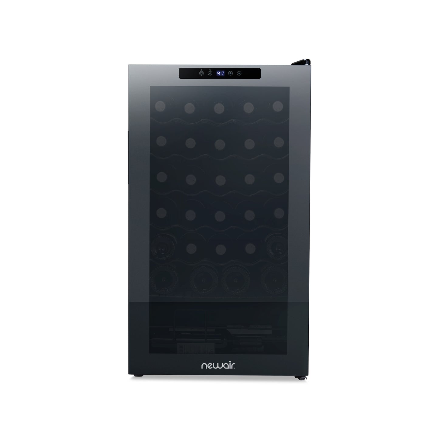 Newair® 34-Bottle 18.7" Black Freestanding Wine Fridge