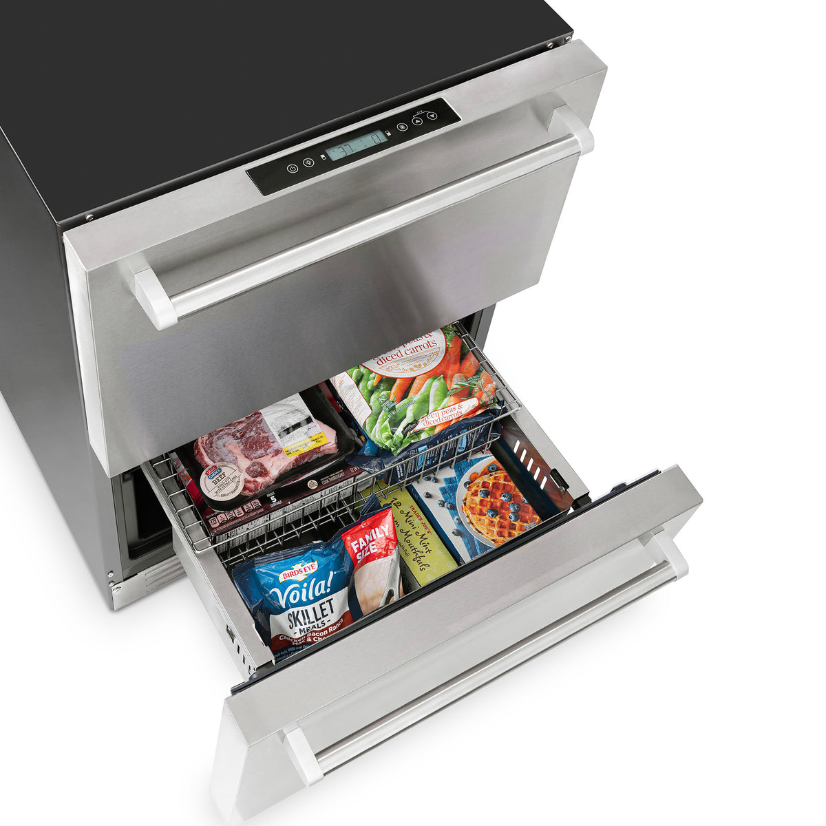 Newair® Undercounter Dual Zone Freezer & Refrigerator - 24"