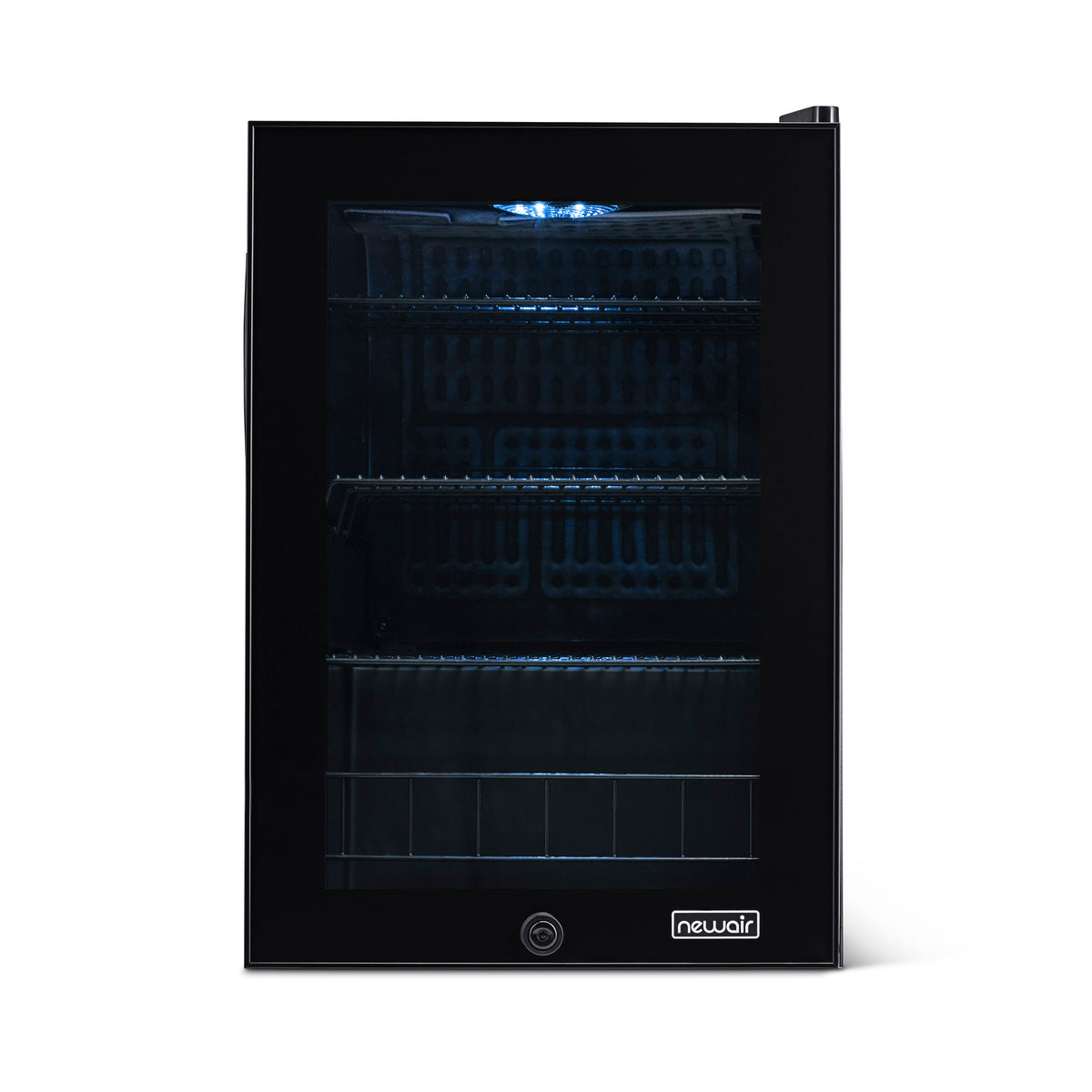Newair® 90-Can Freestanding Black Beverage Fridge - 17"