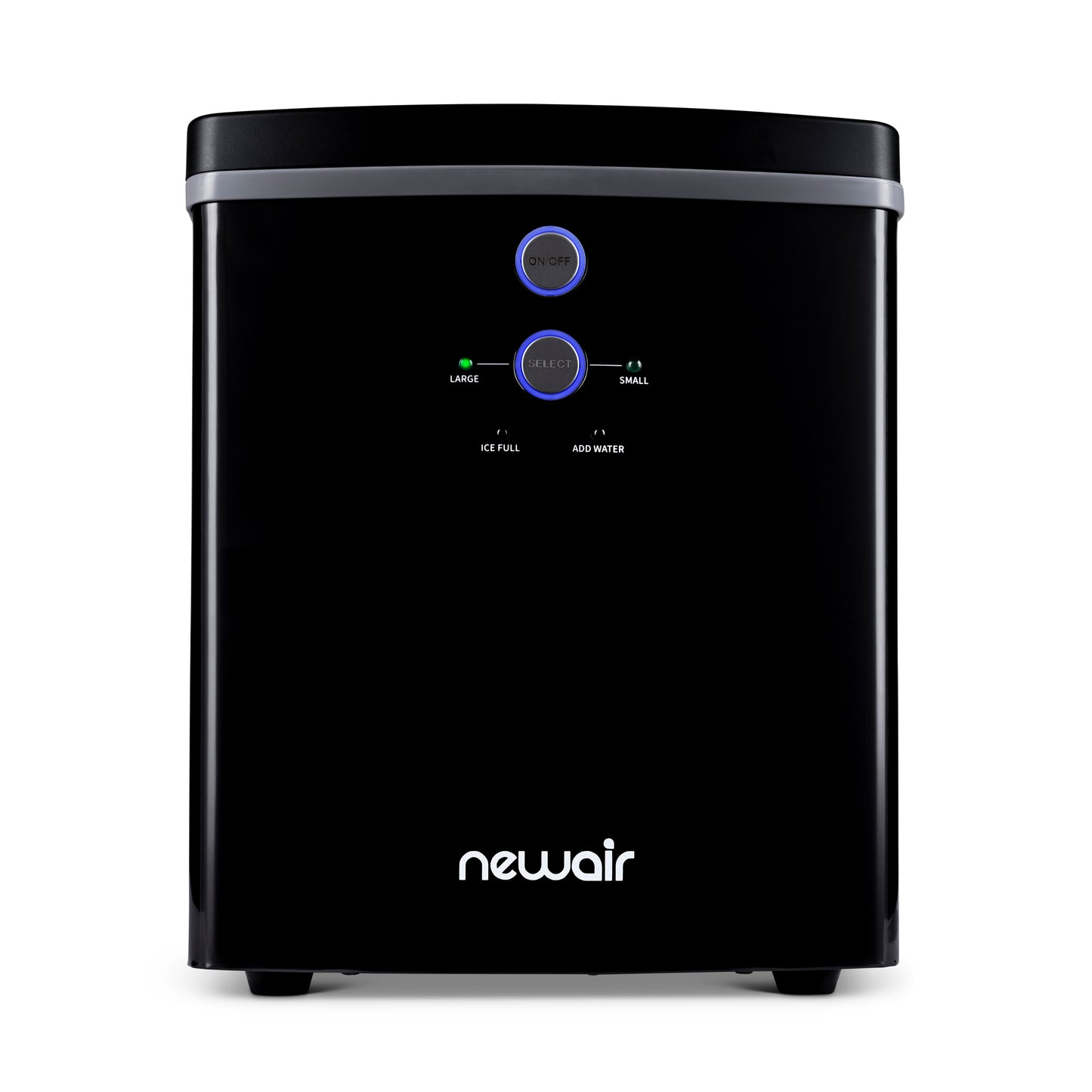Newair® Countertop Ice Maker. Bullet Ice, 33 lbs/day - Black