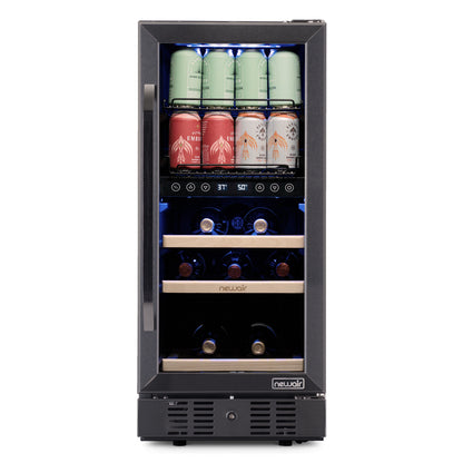 newair®-48-can-13-bottle-built-in-dual-zone-black-beverage-fridge-15