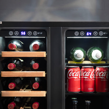 newair®-24-stainless-steel-dual-zone-wine-beverage-cooler-built-in-or-freestanding