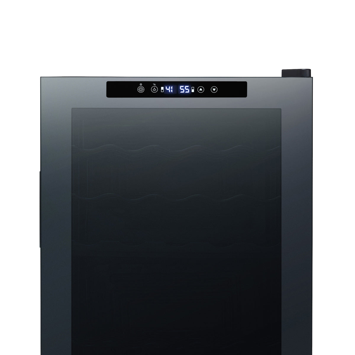Newair® 33-Bottle 19.5" Black Freestanding Dual Zone Wine Fridge