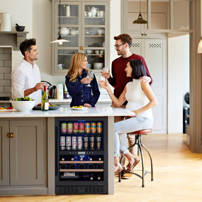 newair®-100-can-24-bottle-built-in-dual-zone-black-beverage-fridge-24