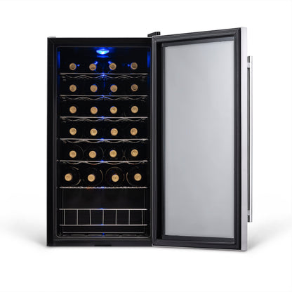 newair®-27-bottle-16-9-stainless-steel-freestanding-wine-fridge