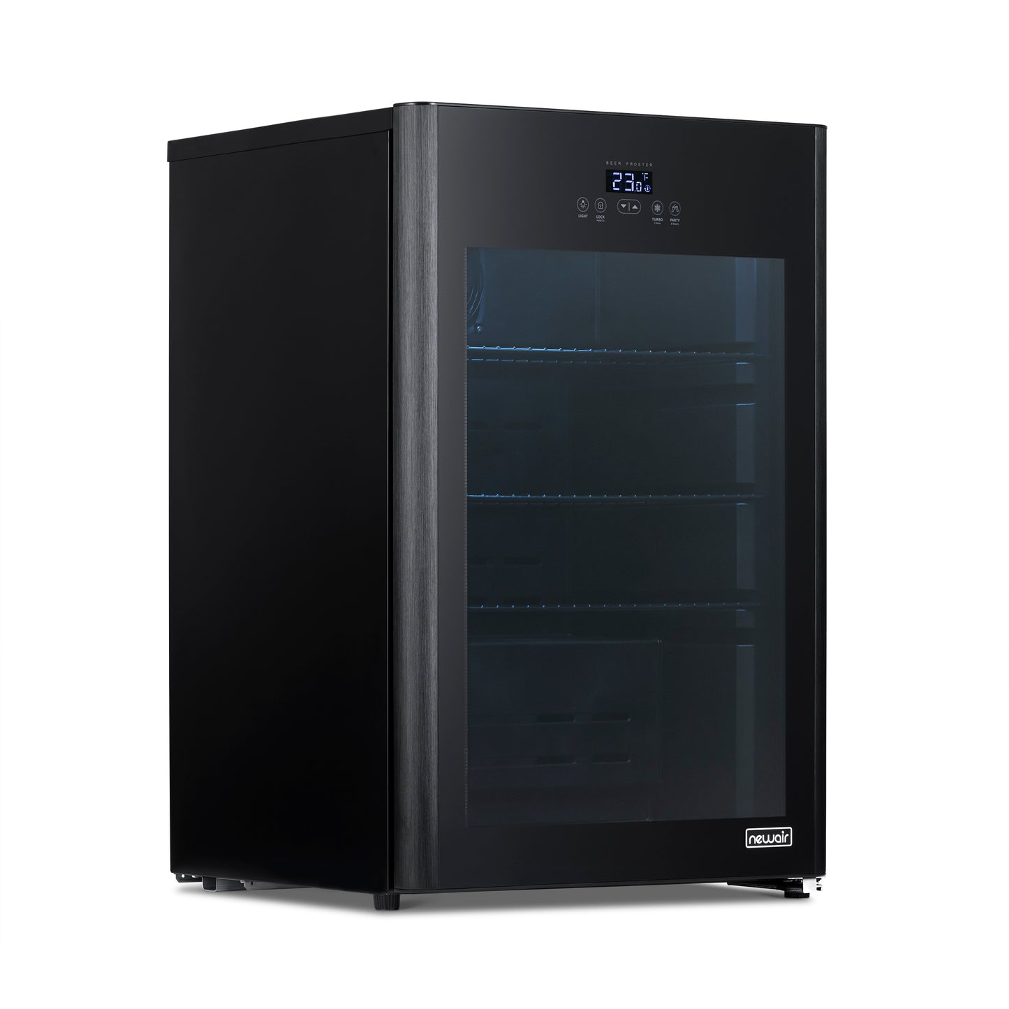 Newair® 125-Can Freestanding Beer Froster in Black - 22.1"