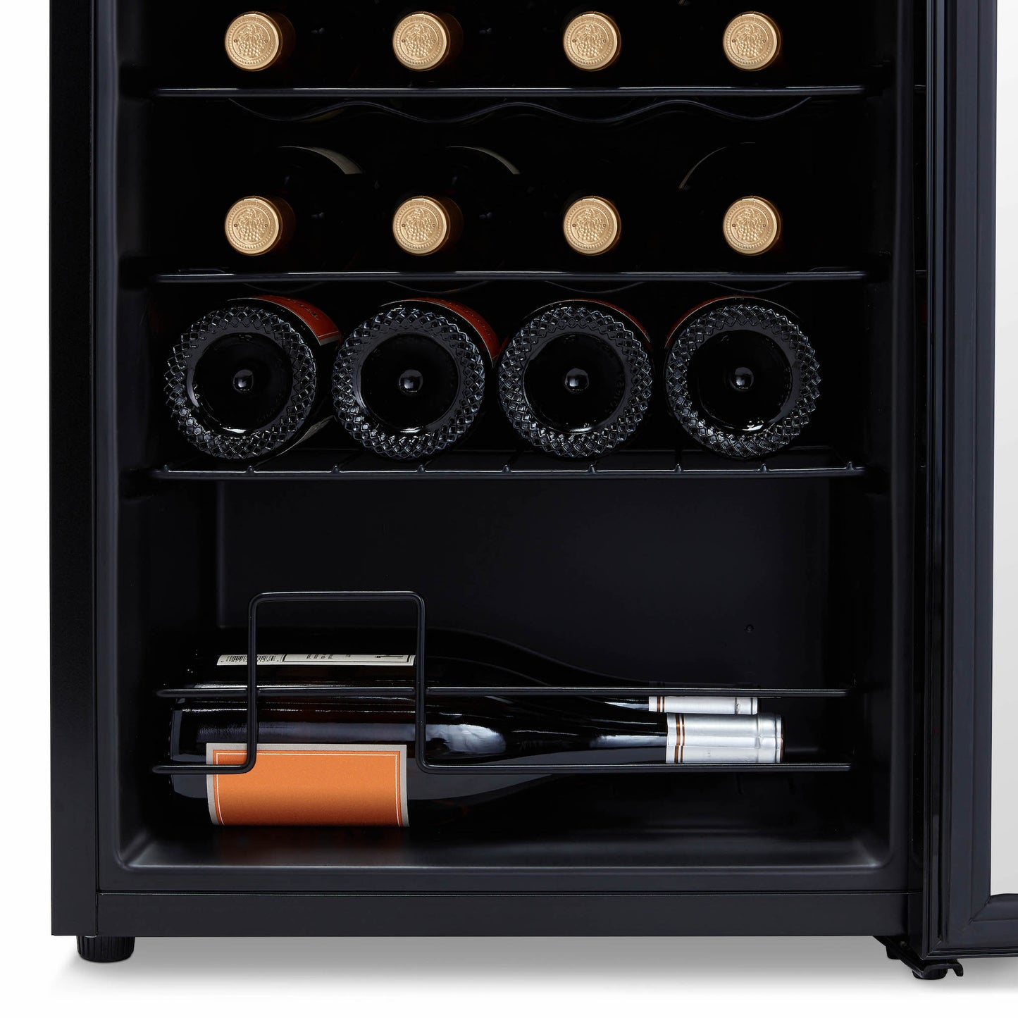 Newair® 24-Bottle 16.9" Shadowᵀᴹ Series Freestanding Wine Fridge