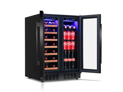 dual-zone-fridge-with-opened-doors