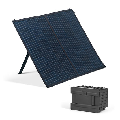 newair-solar-generator-kit-with-100w-solar-panel-and-173w-removeable-rechargeable-lithium-battery-connects-to-dc-12v-24v-electric-car-fridge-and-freezer-car-coolers